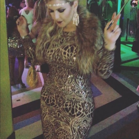 Mermaid style Betsy Adam size 8 dress - Picture 7 of 7